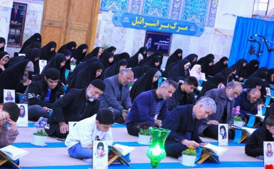 	گزارش تصویری روز دواردهم آیین جزخوانی ماه مبارک رمضان ۱۴۴۷