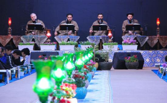 	گزارش تصویری روز دواردهم آیین جزخوانی ماه مبارک رمضان ۱۴۴۷