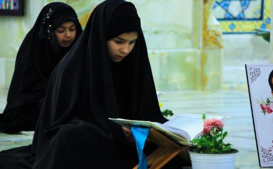 	گزارش تصویری روز دواردهم آیین جزخوانی ماه مبارک رمضان ۱۴۴۷