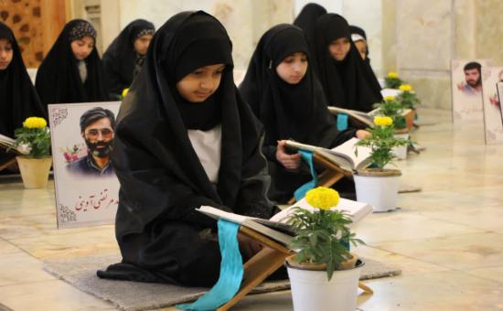 گزارش تصویری روز سیزدهم آیین جزخوانی ماه مبارک رمضان ۱۴۴۷