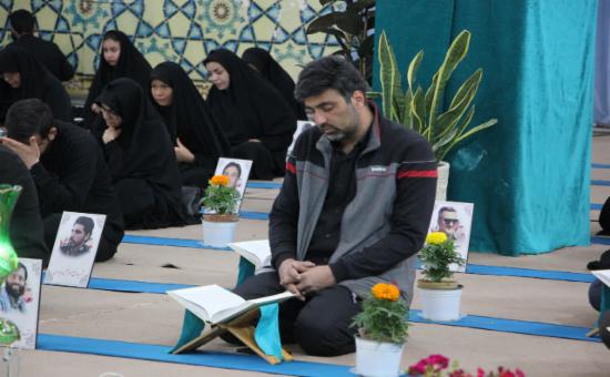 گزارش تصویری روز سیزدهم آیین جزخوانی ماه مبارک رمضان ۱۴۴۷
