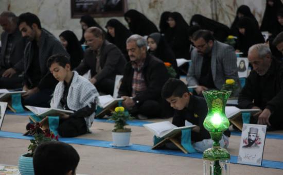 گزارش تصویری روز سیزدهم آیین جزخوانی ماه مبارک رمضان ۱۴۴۷