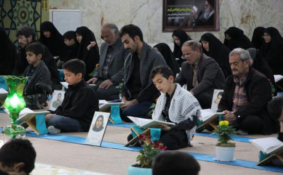 گزارش تصویری روز سیزدهم آیین جزخوانی ماه مبارک رمضان ۱۴۴۷