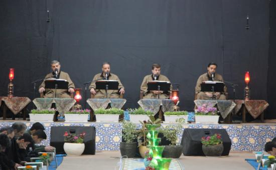 گزارش تصویری روز سیزدهم آیین جزخوانی ماه مبارک رمضان ۱۴۴۷