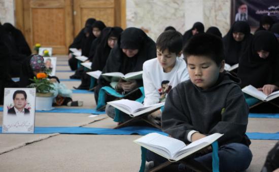 گزارش تصویری روز سیزدهم آیین جزخوانی ماه مبارک رمضان ۱۴۴۷
