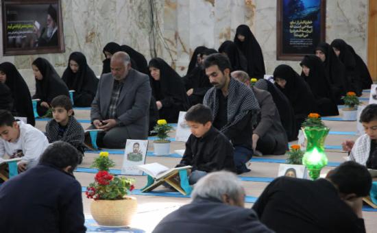 گزارش تصویری روز سیزدهم آیین جزخوانی ماه مبارک رمضان ۱۴۴۷