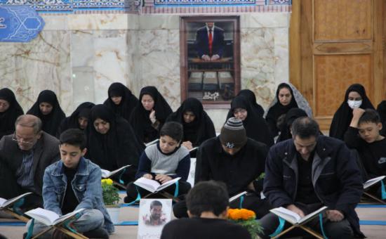 گزارش تصویری روز بیست و یکم آیین جزخوانی ماه مبارک رمضان ۱۴۴۷
