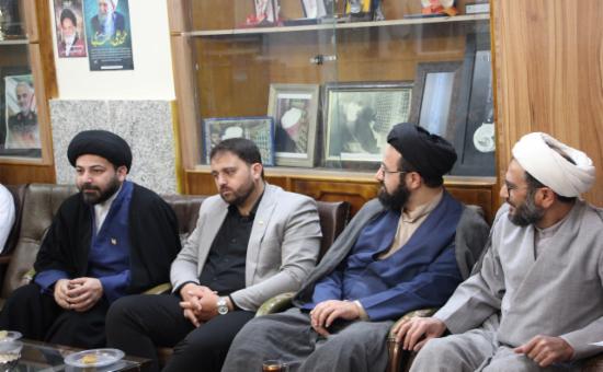 مراسم خطبه خوانی خادمین حرم حضرت معصومه سلام الله علیها در آستان برادر گرامی شان