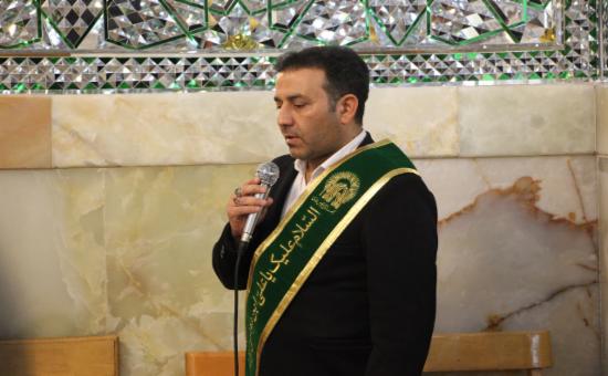 مراسم خطبه خوانی خادمین حرم حضرت معصومه سلام الله علیها در آستان برادر گرامی شان