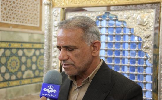 مراسم خطبه خوانی خادمین حرم حضرت معصومه سلام الله علیها در آستان برادر گرامی شان