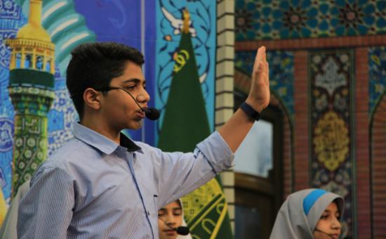 مراسم قرائت دعای کمیل با نوای حاج مهدی سلحشور