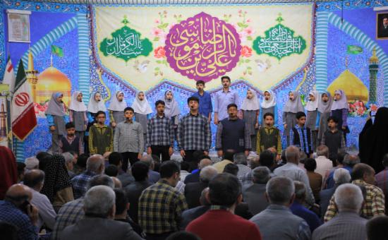 مراسم قرائت دعای کمیل با نوای حاج مهدی سلحشور