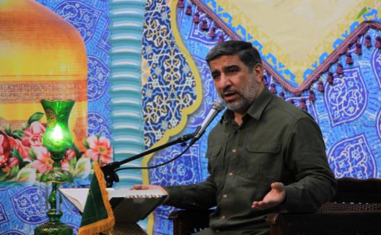 مراسم قرائت دعای کمیل با نوای حاج مهدی سلحشور