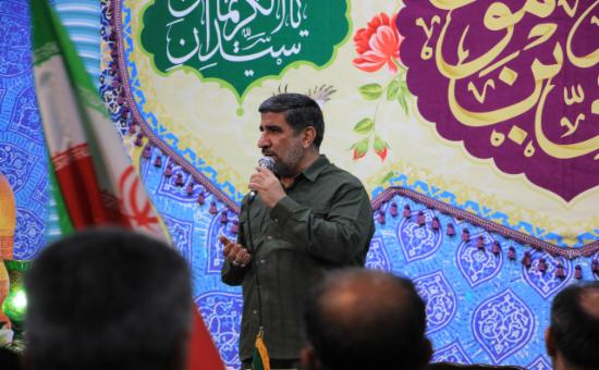 مراسم قرائت دعای کمیل با نوای حاج مهدی سلحشور