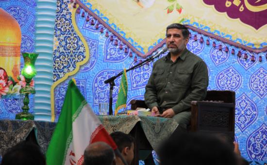 مراسم قرائت دعای کمیل با نوای حاج مهدی سلحشور