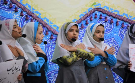 مراسم قرائت دعای کمیل با نوای حاج مهدی سلحشور
