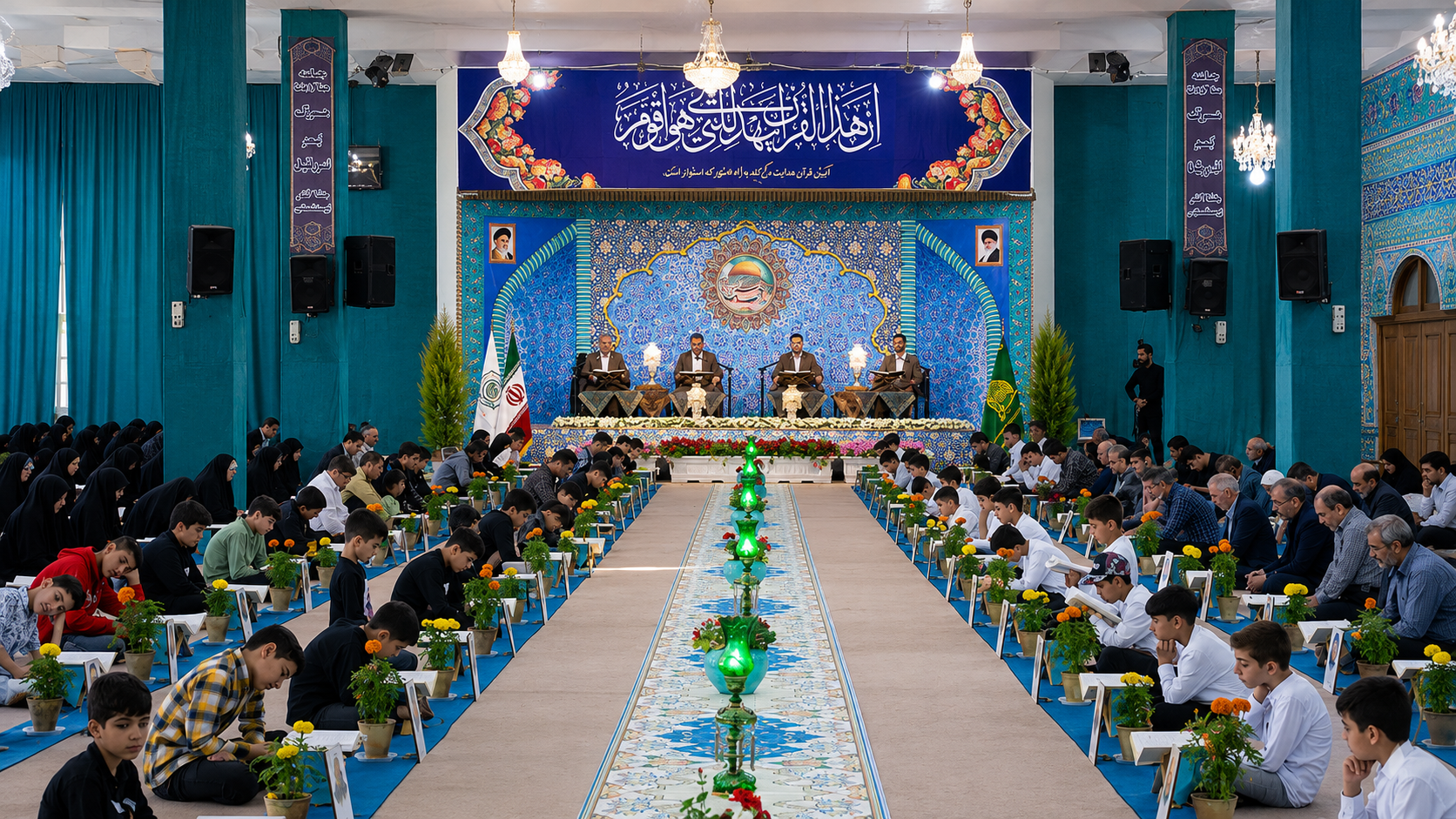 گنبد و بارگاه آستان مقدس سیدان الکریمان